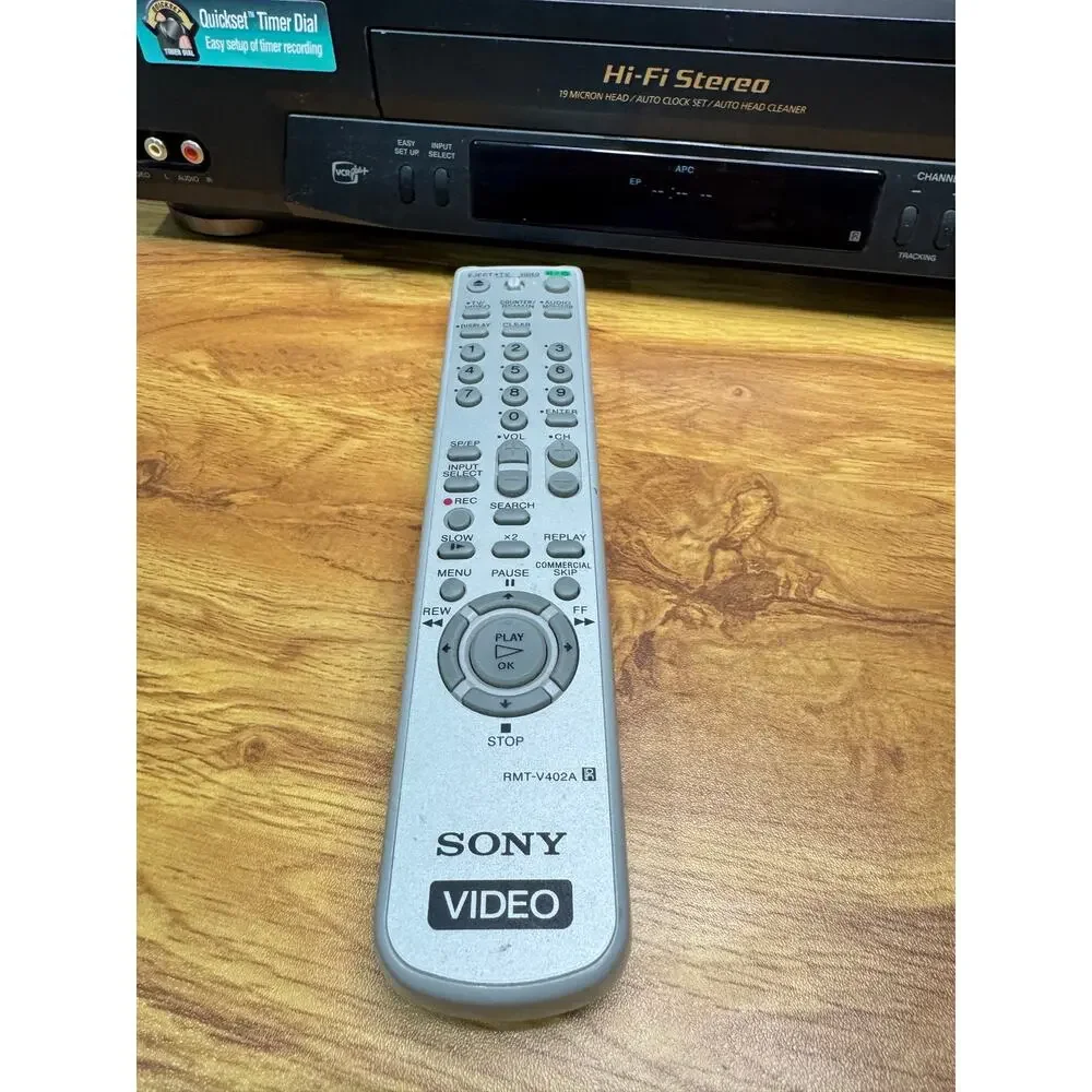 Sony SLV-N71 VCR 4 Head HiFi Stereo VHS Player Recorder With Remote ~Tested